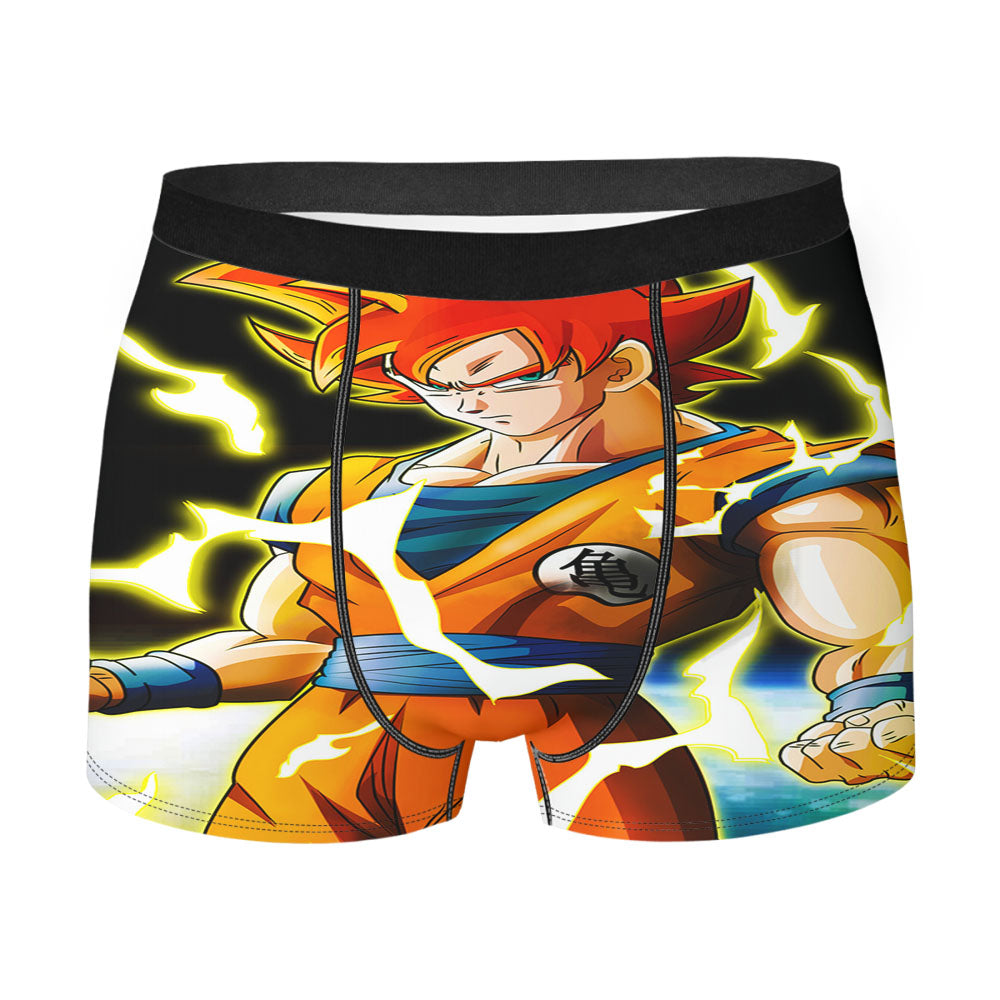Dragon Ball Z Super Saiyan Goku Men'S Boxer Briefs