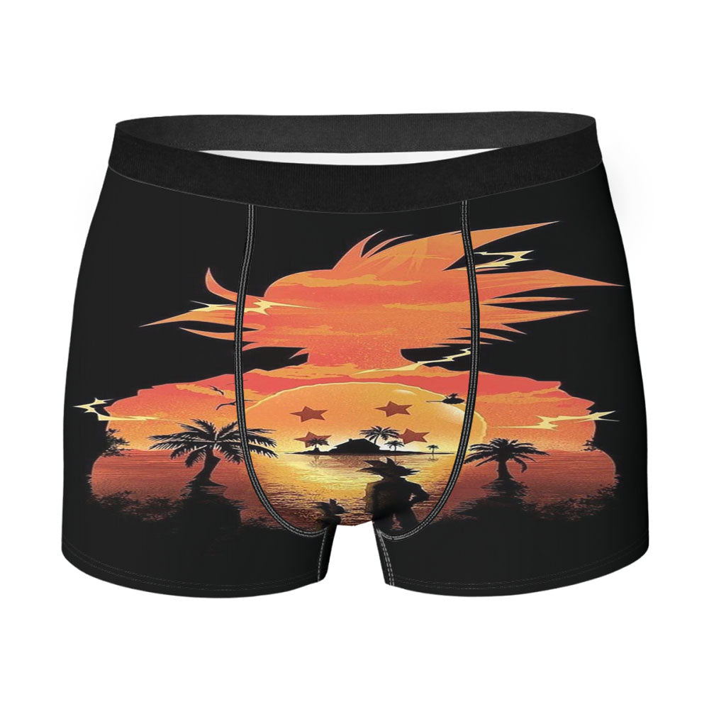 Dragonball Z Goku Silhouette Men'S Boxer Briefs