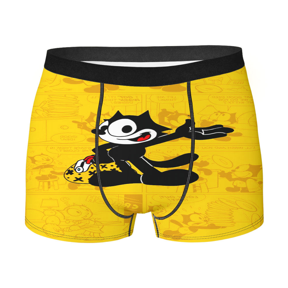 Felix The Cat Comic Cartoon Men'S Boxer Briefs