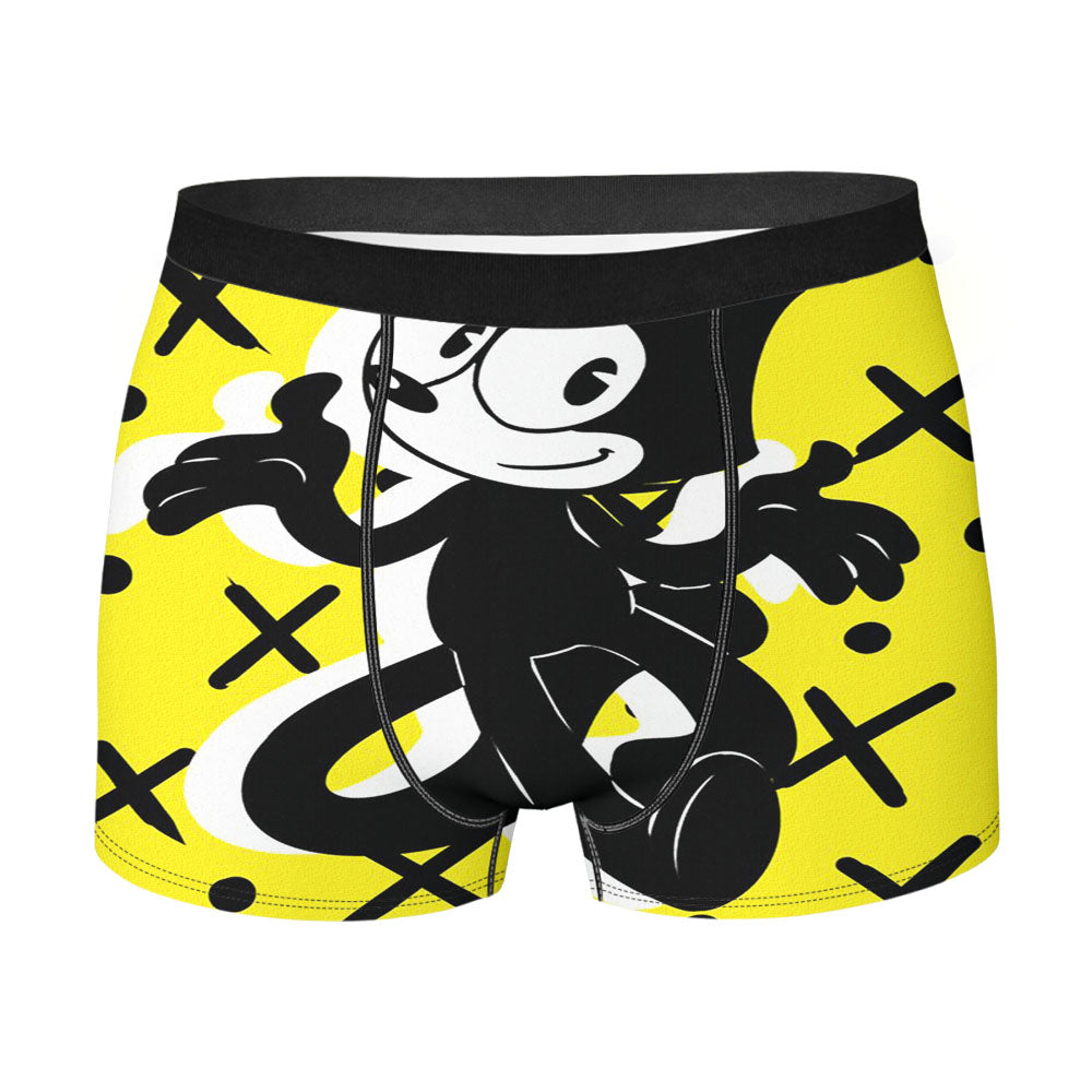 Felix The Cat Magic Bag Canvas Pattern Men'S Boxer Briefs
