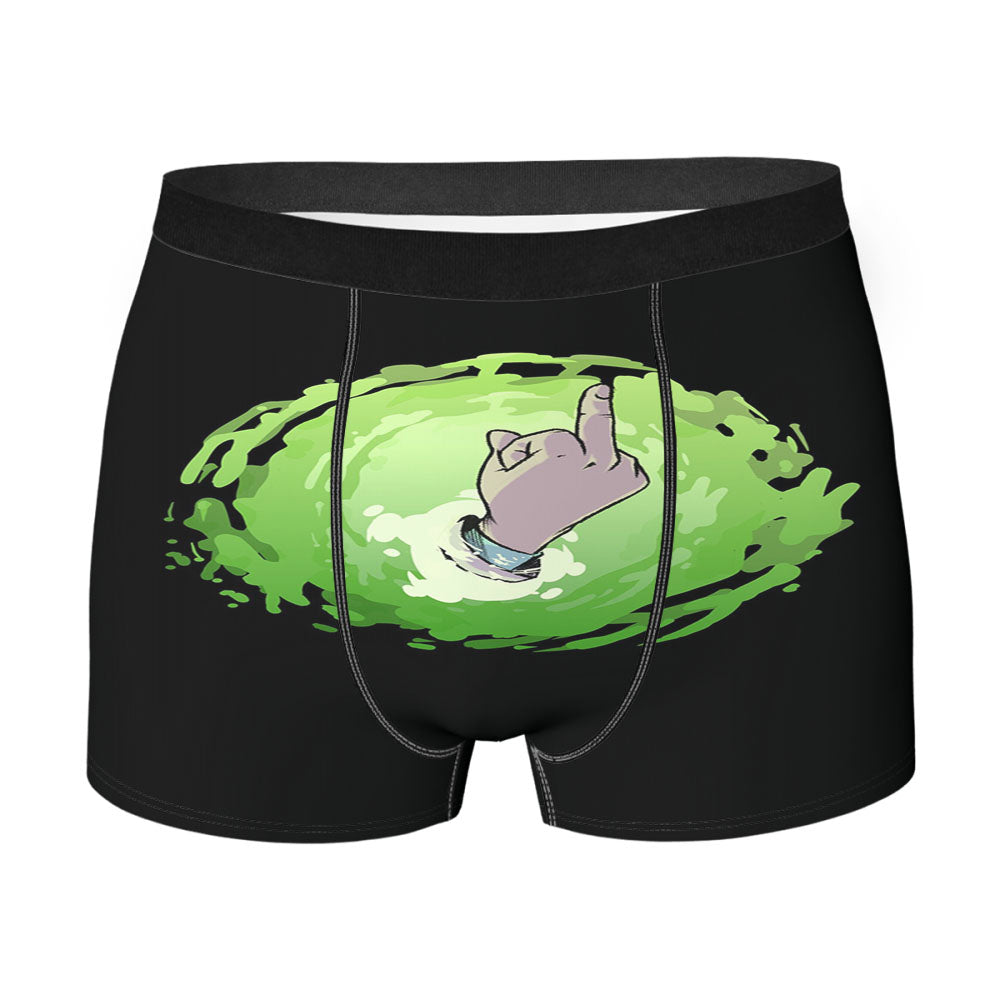 Fondo De Pantalla Rick Y Morty Men'S Boxer Briefs