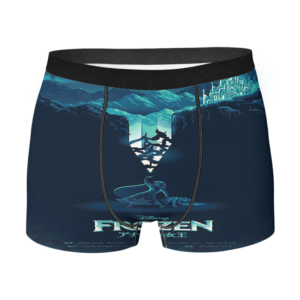 Frozen Disney Poster Men'S Boxer Briefs
