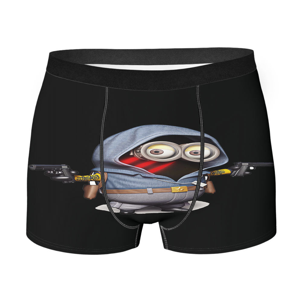Funny Minion Men'S Boxer Briefs