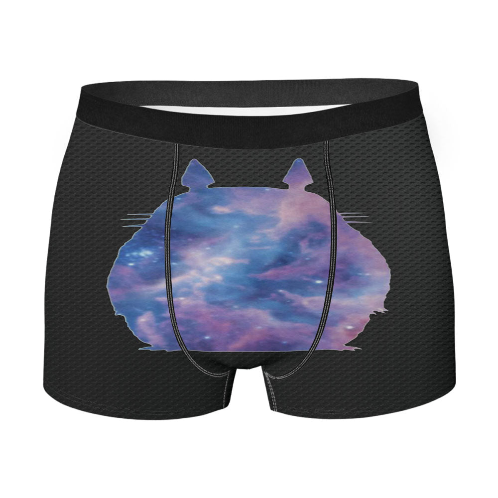 Galaxy Totoro Men'S Boxer Briefs