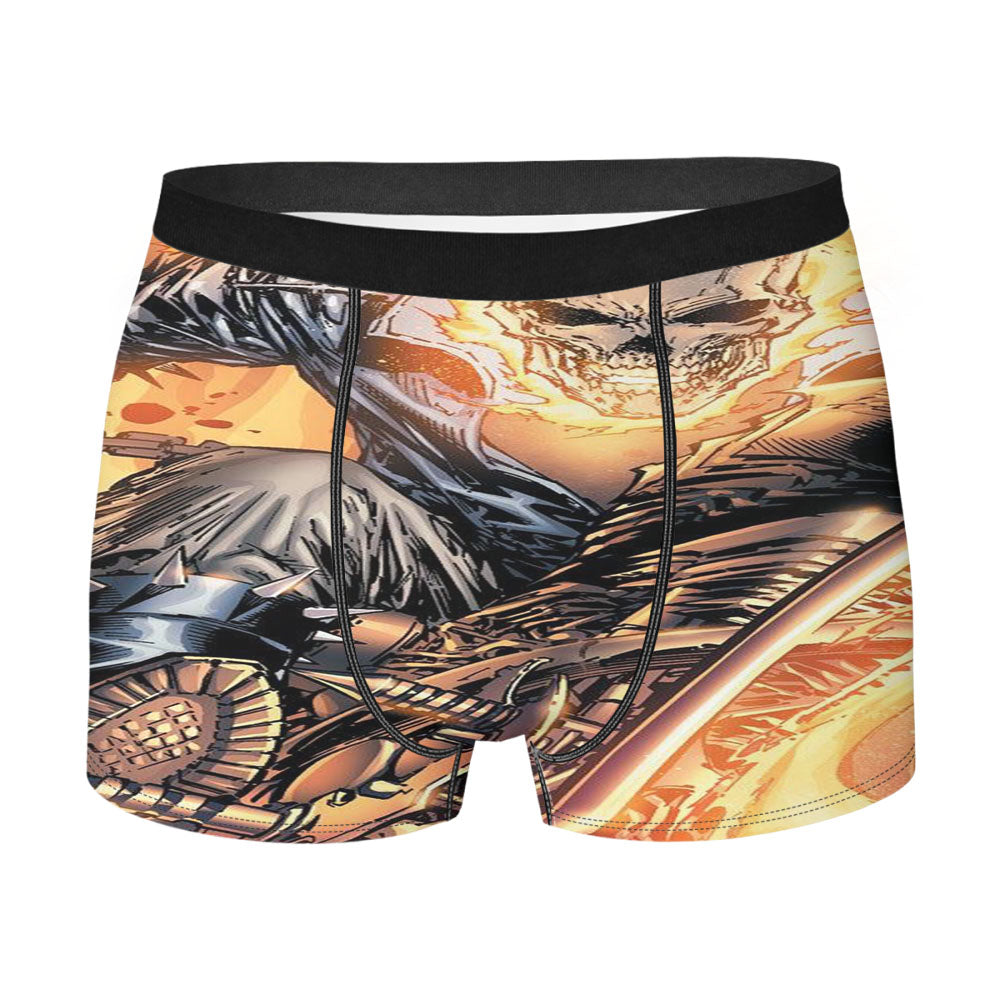 Ghost Rider Comics Men'S Boxer Briefs