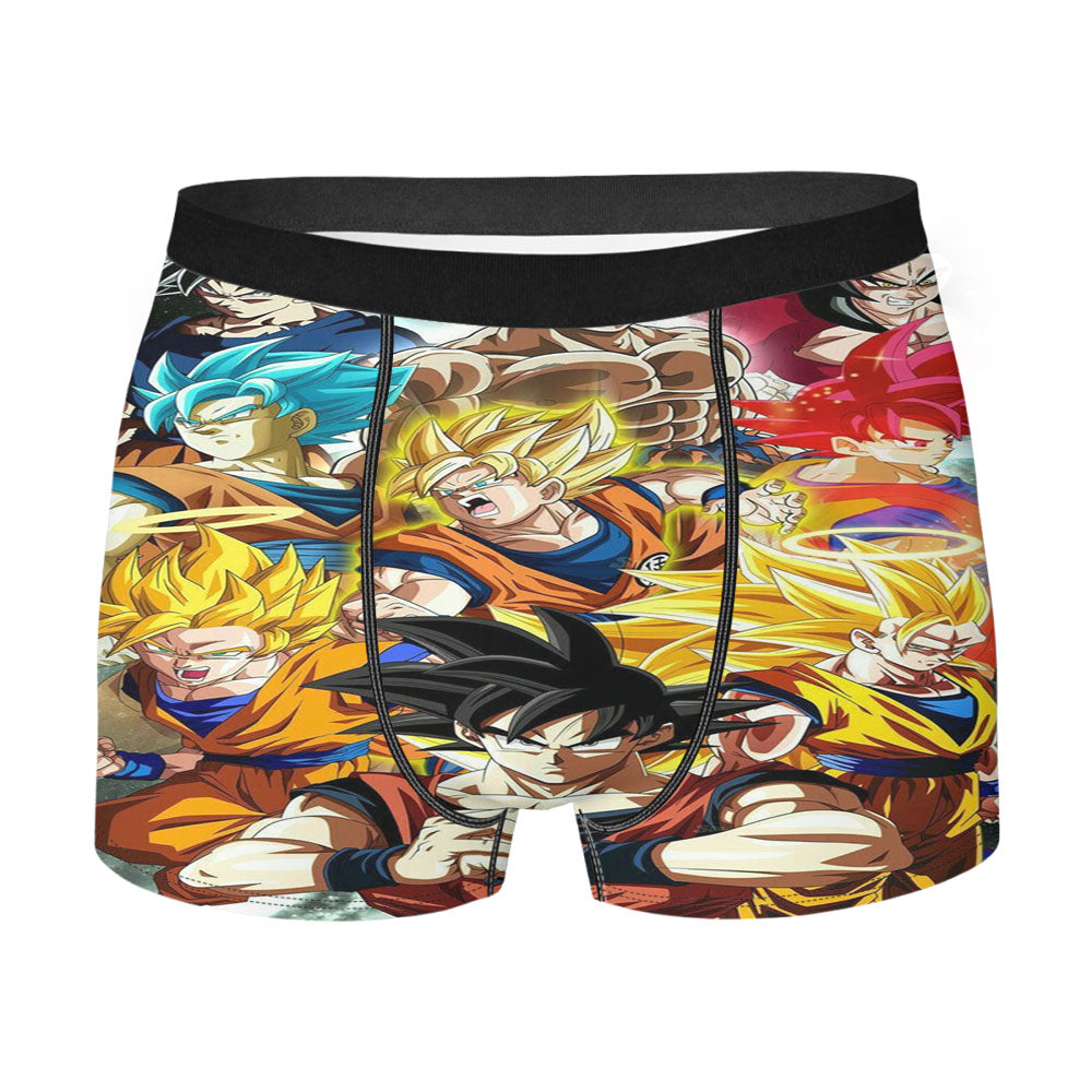 Goku All Tranformations Men'S Boxer Briefs
