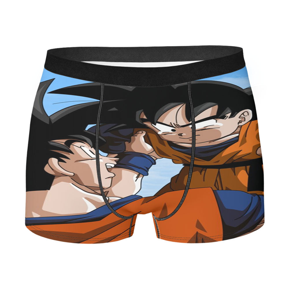 Goku And Cute Cry Goten Men'S Boxer Briefs