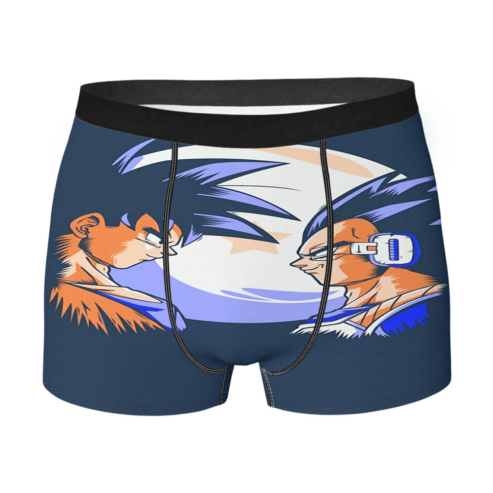 Goku And Vegeta Navy Men'S Boxer Briefs