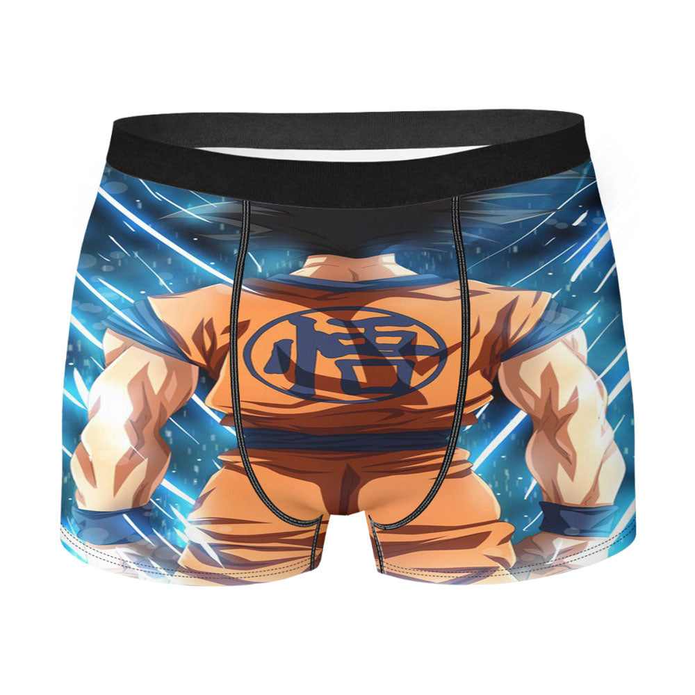 Goku Back Dragonball Men'S Boxer Briefs