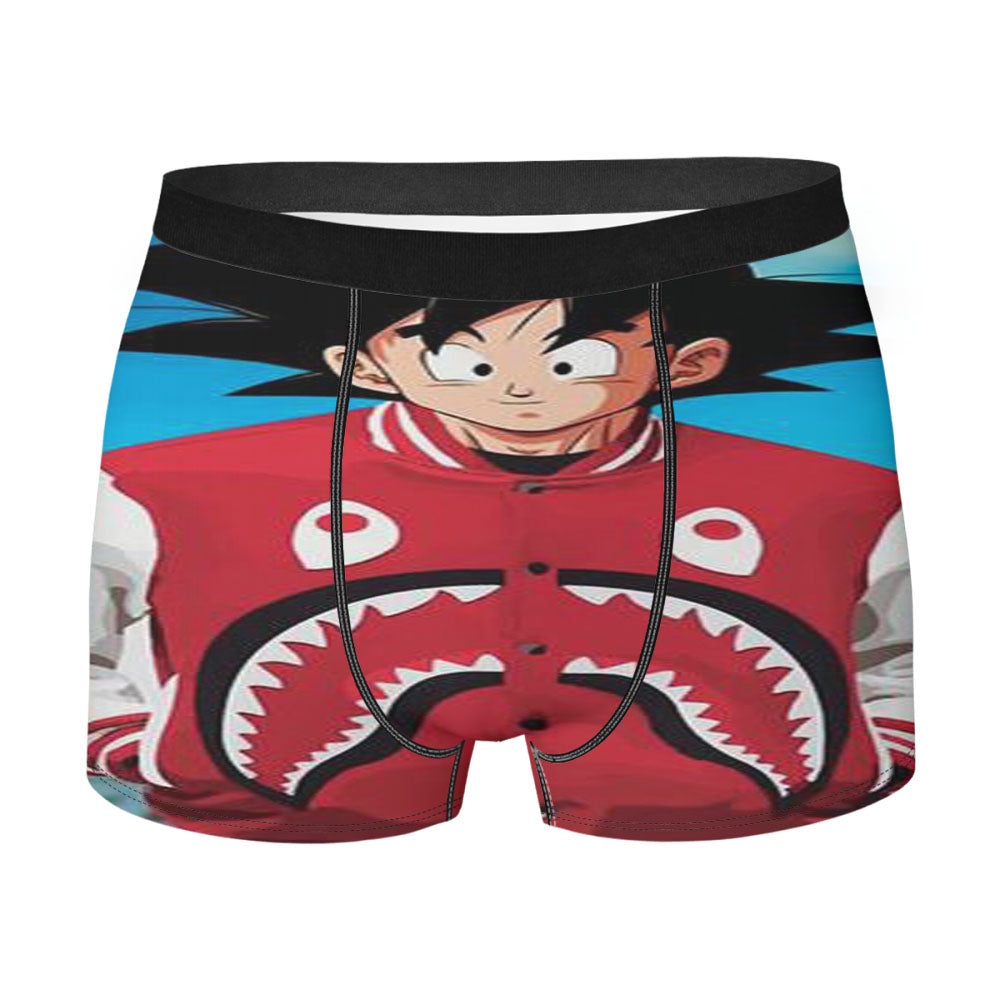 Goku Bape Men'S Boxer Briefs