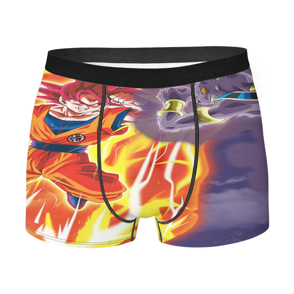 Goku Beerus Fight Men'S Boxer Briefs
