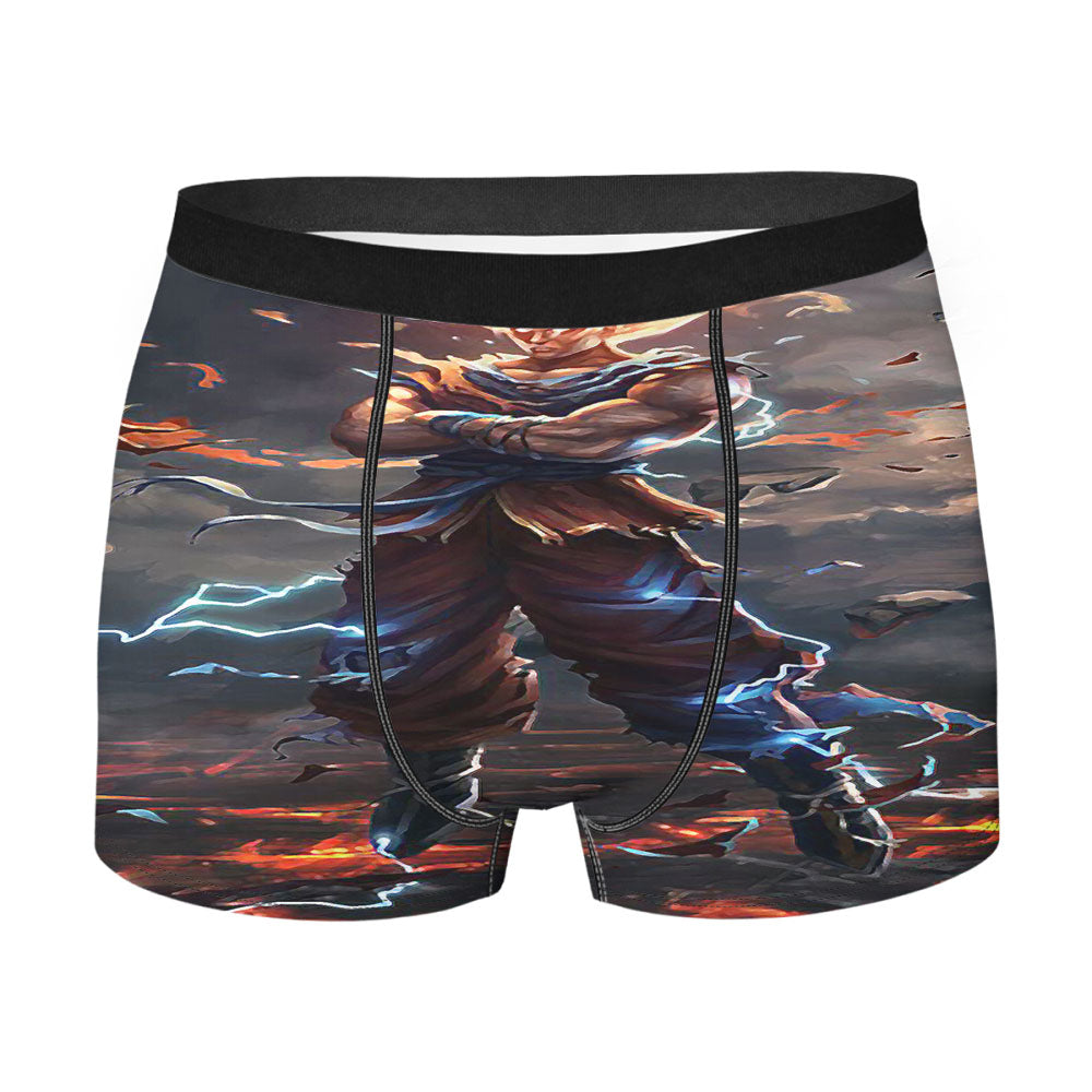 Goku Dragonball Illustration Men'S Boxer Briefs