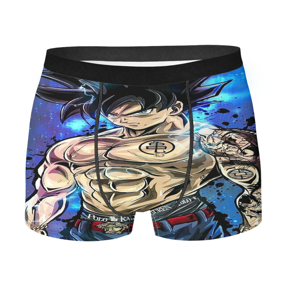 Goku Instinto Superior Men'S Boxer Briefs