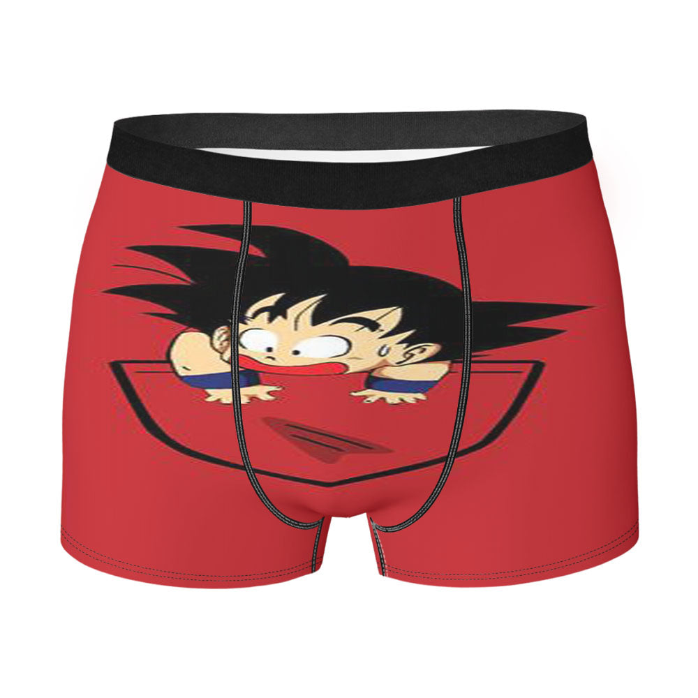 Goku Kid Pocket Men'S Boxer Briefs