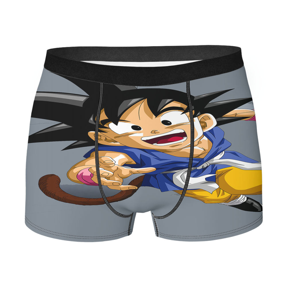 Goku Kid Run Dragonball Men'S Boxer Briefs