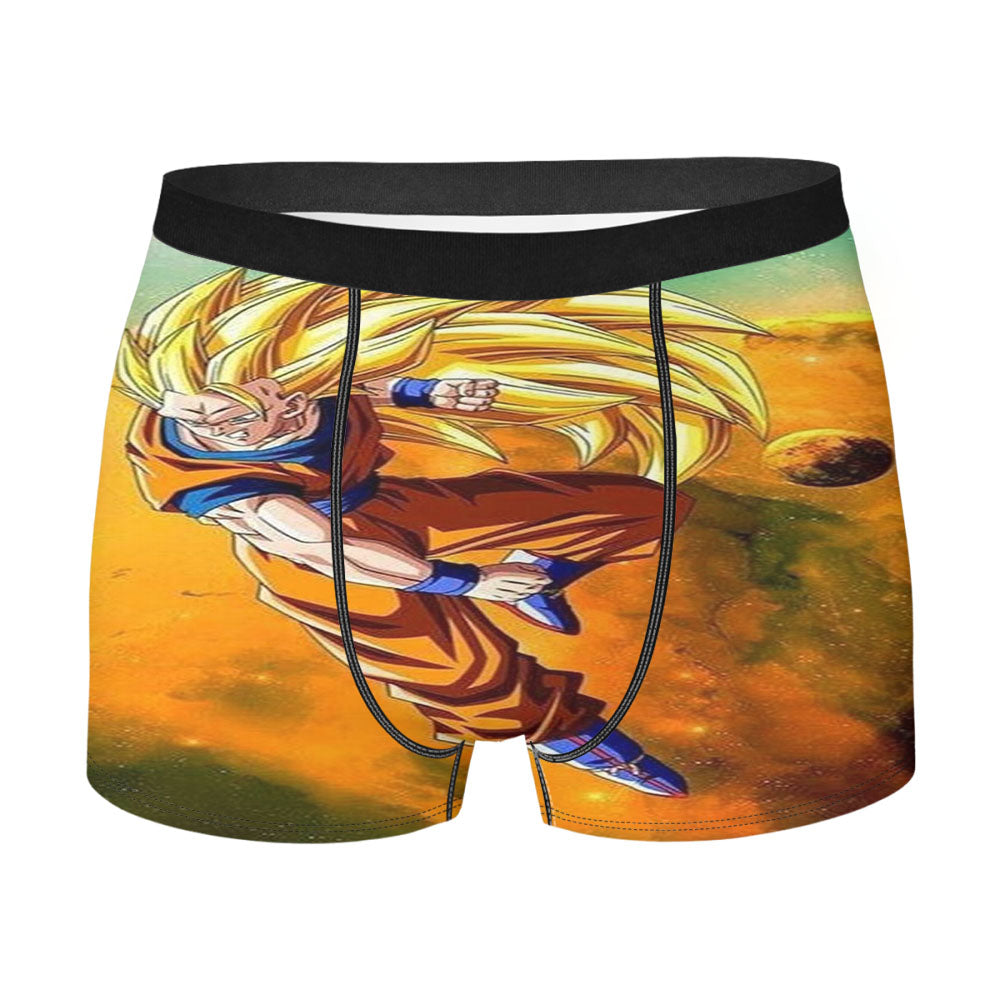Goku Ssj3 Galaxy Wallpaper Men'S Boxer Briefs
