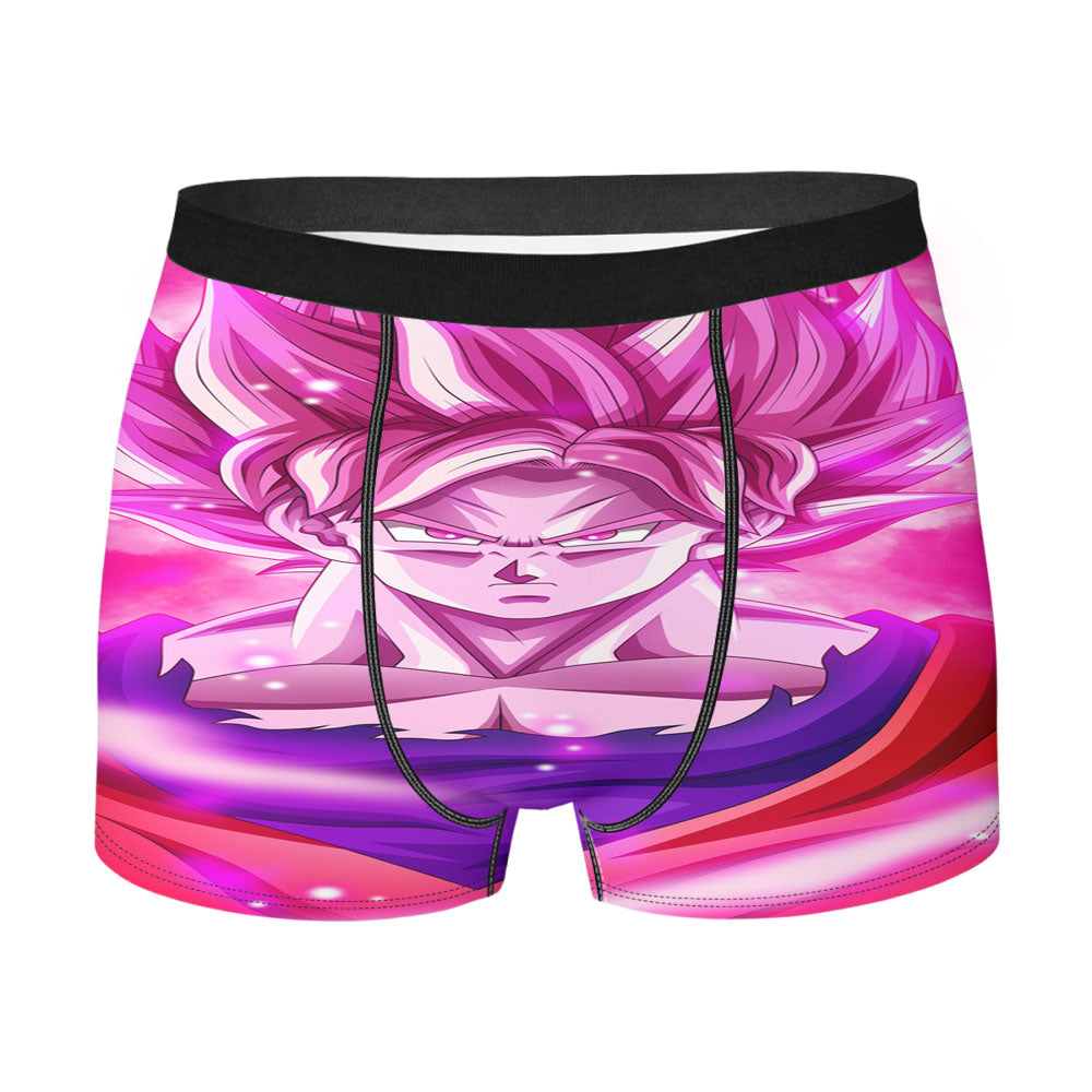 Goku Super Saiyan Blue Kaioken Men'S Boxer Briefs
