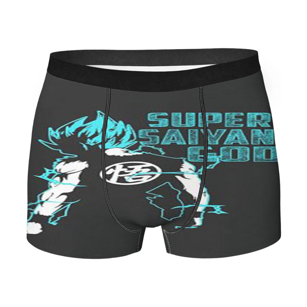 Goku Super Saiyan God Men'S Boxer Briefs