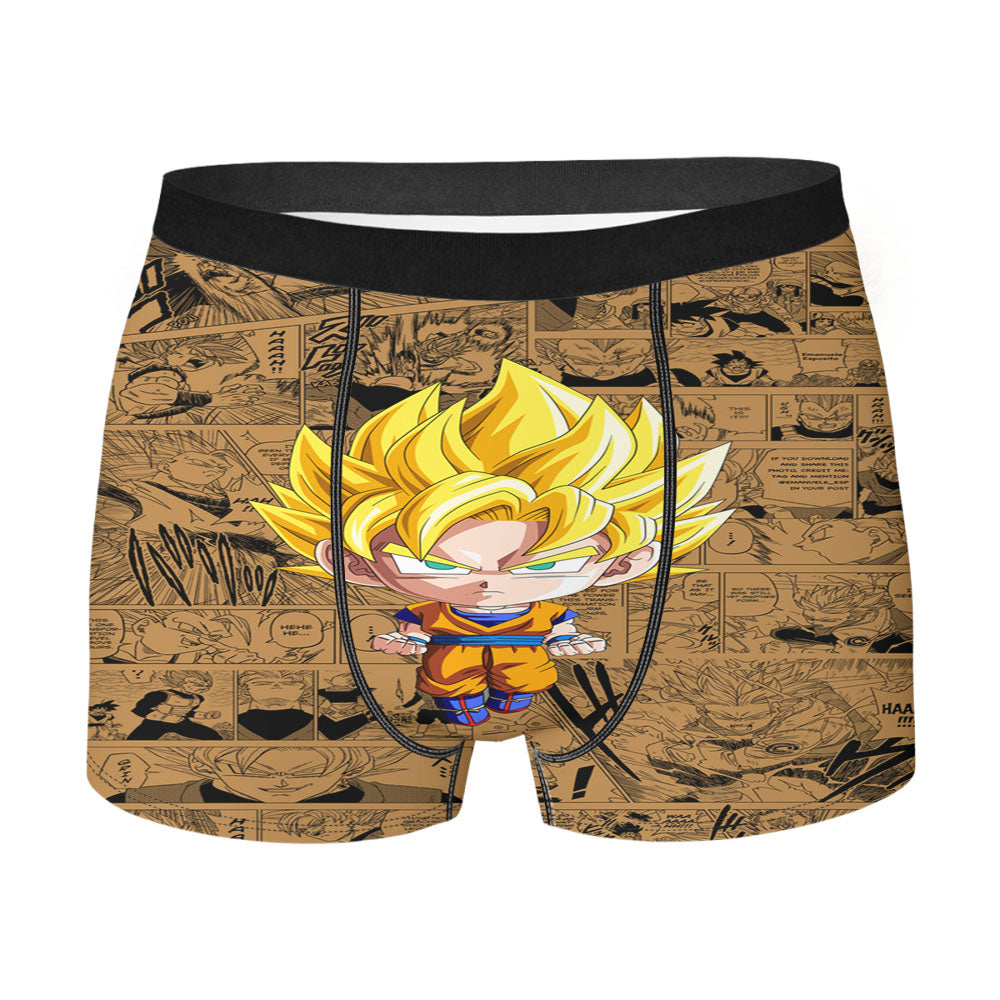 Goku Super Sayan Comic Men'S Boxer Briefs