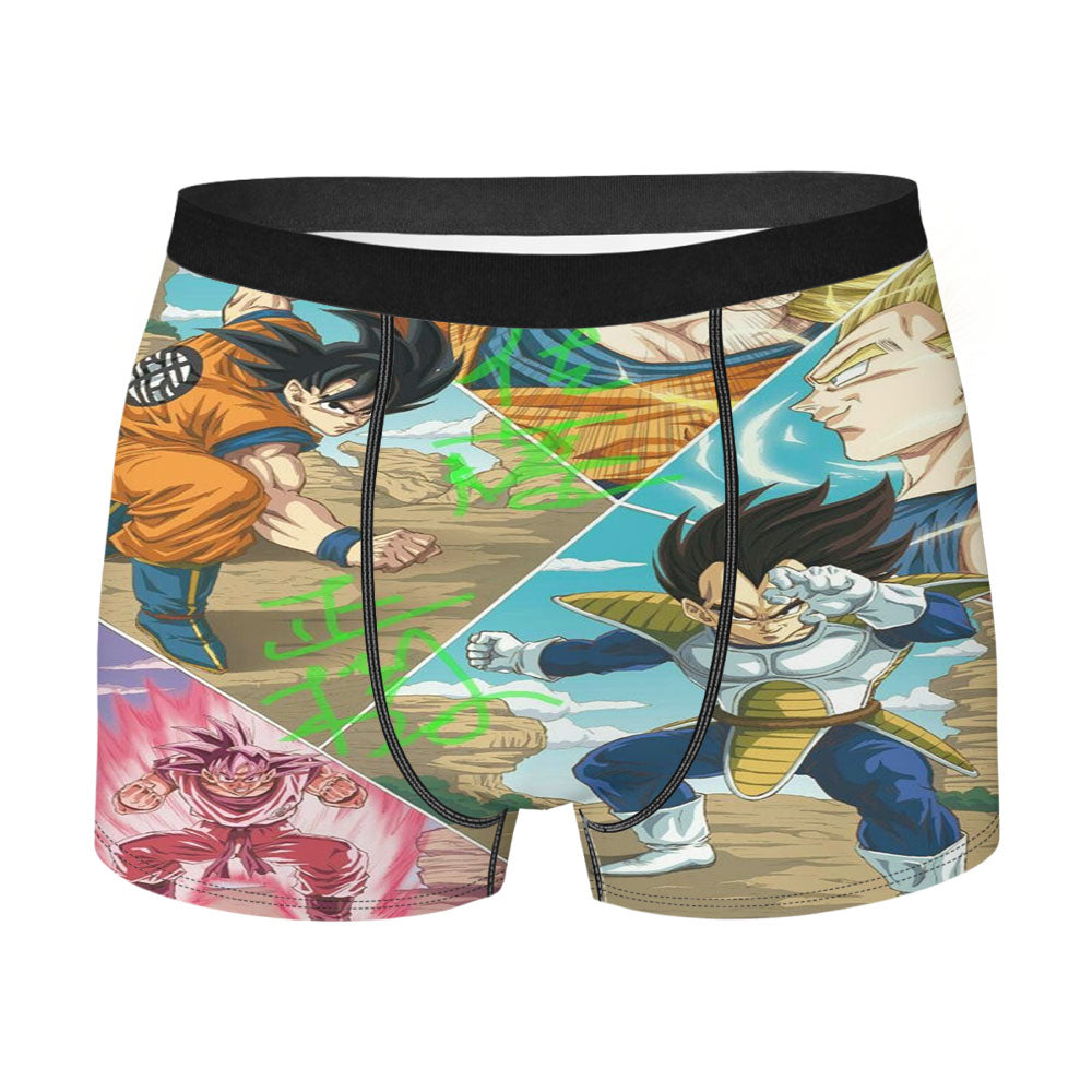 Goku Vegeta Collages Men'S Boxer Briefs