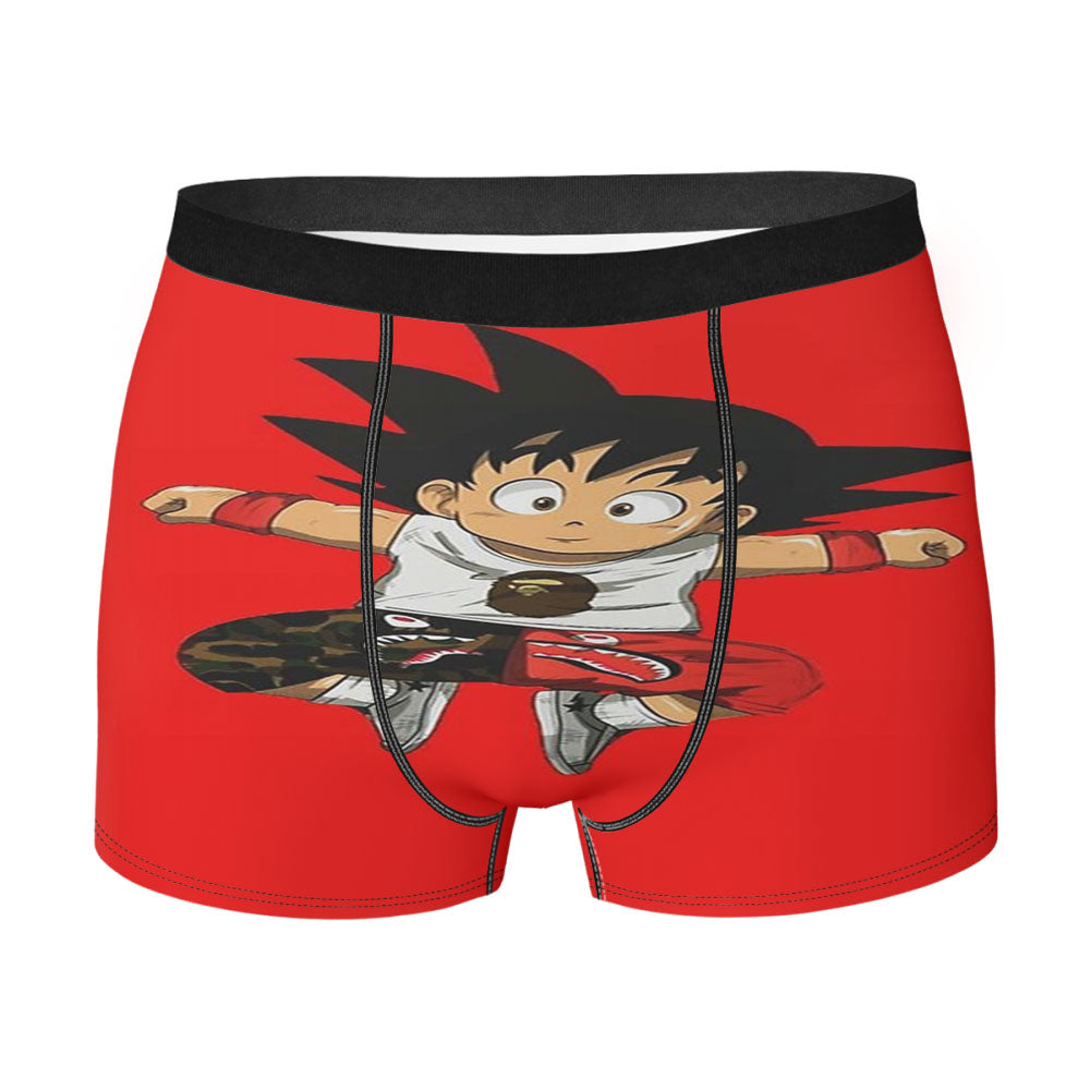 Goku X Bape Dbz Dragon Ball Z Men'S Boxer Briefs