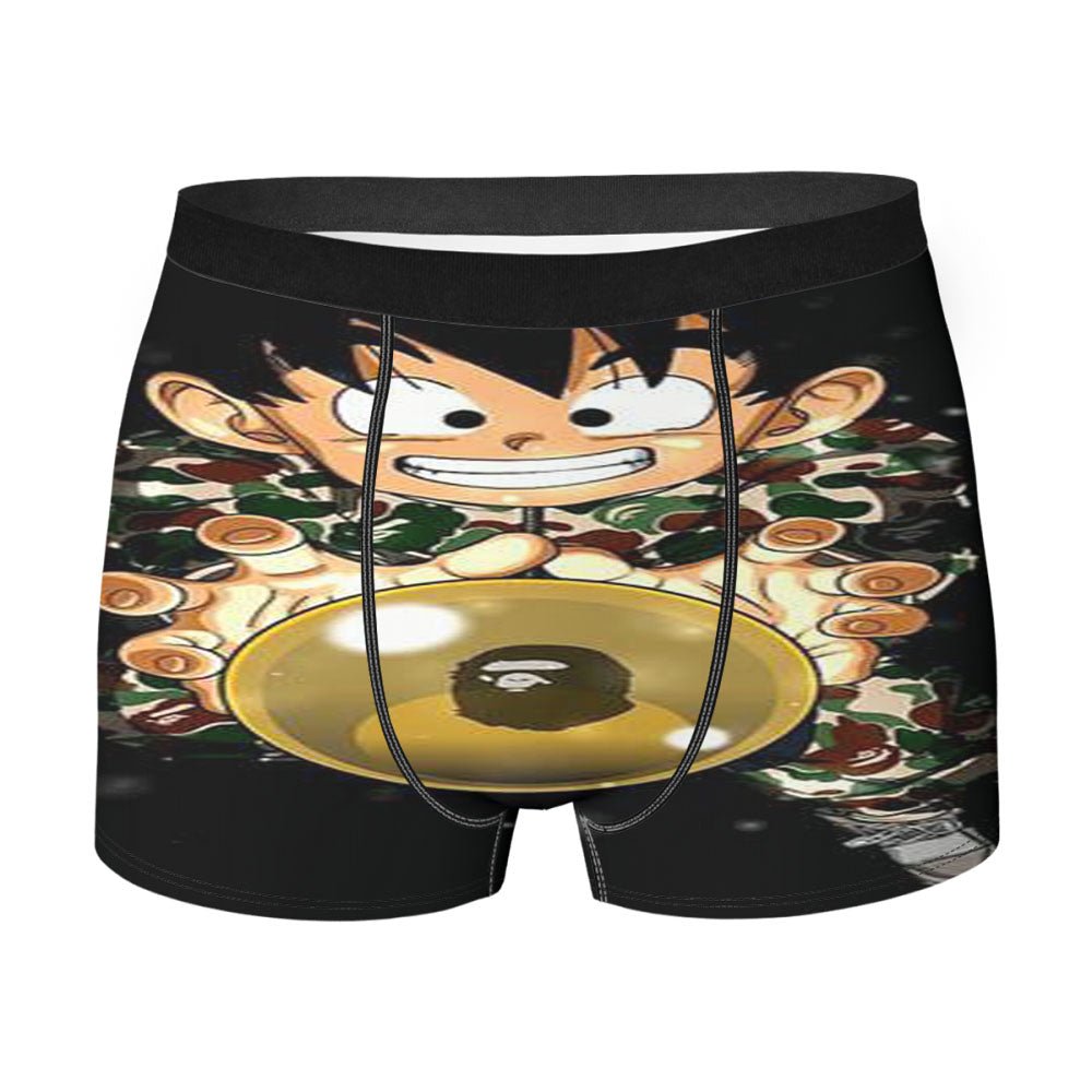 Goten Vs Bape Goku Men'S Boxer Briefs