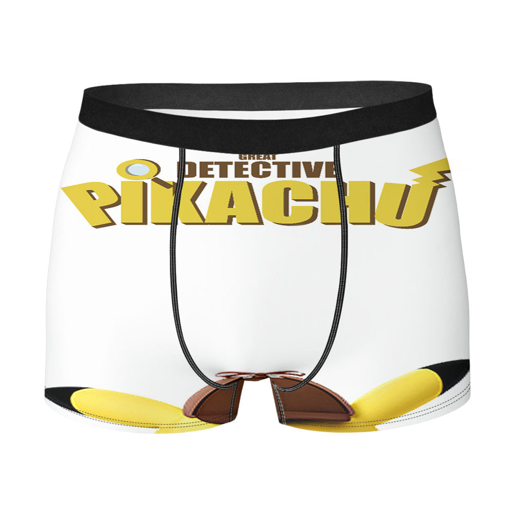 Great Detective Pikachu Men'S Boxer Briefs