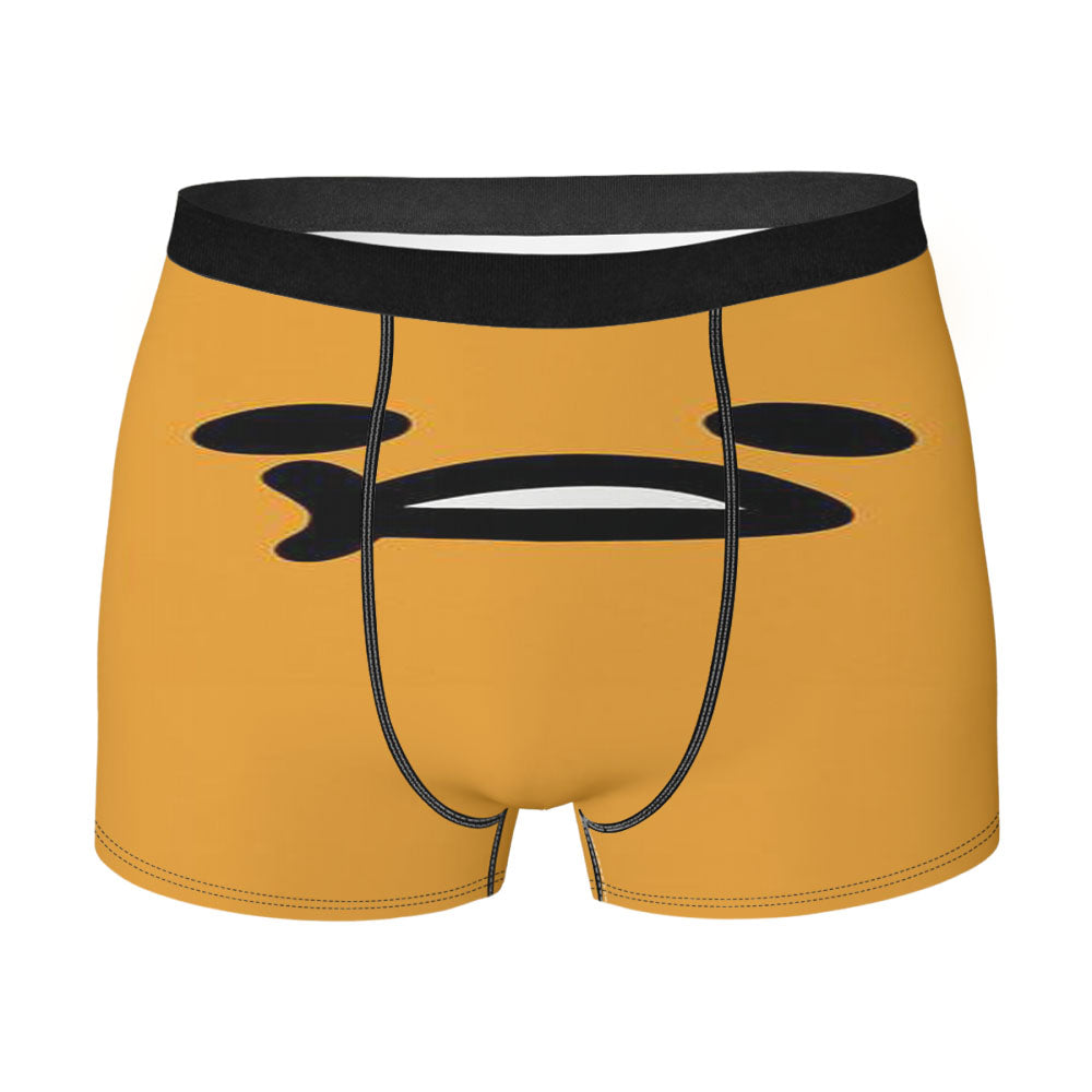Gudetama Face Men'S Boxer Briefs