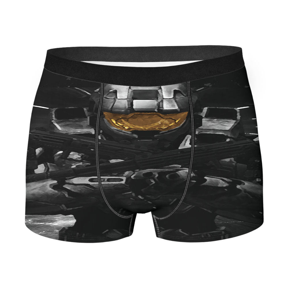 Halo Black Artwork Men'S Boxer Briefs