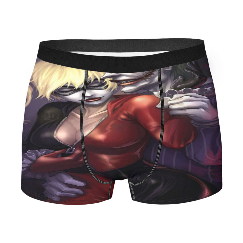 Harley Quinn Feat The Joker Men'S Boxer Briefs