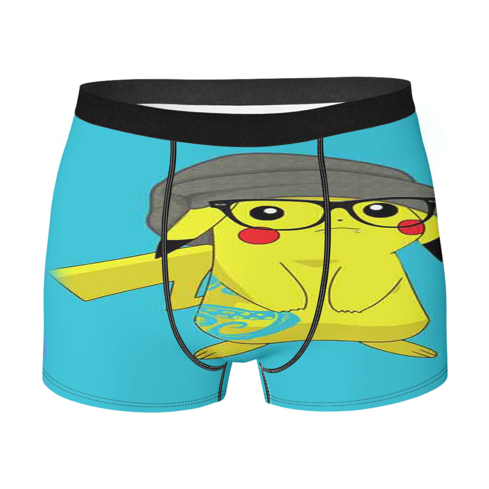 Hipster Pikachu Men'S Boxer Briefs