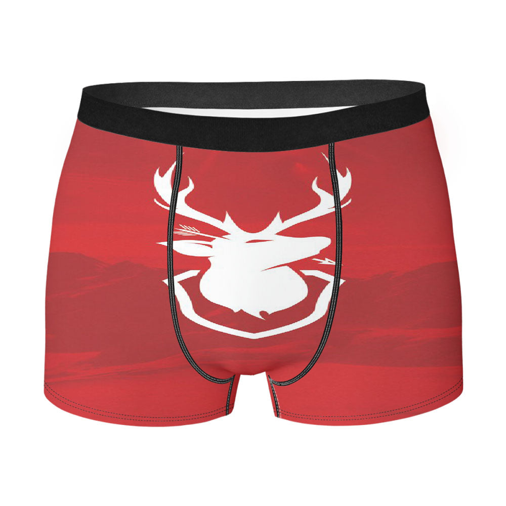 Hipster Red Only Disney Men'S Boxer Briefs