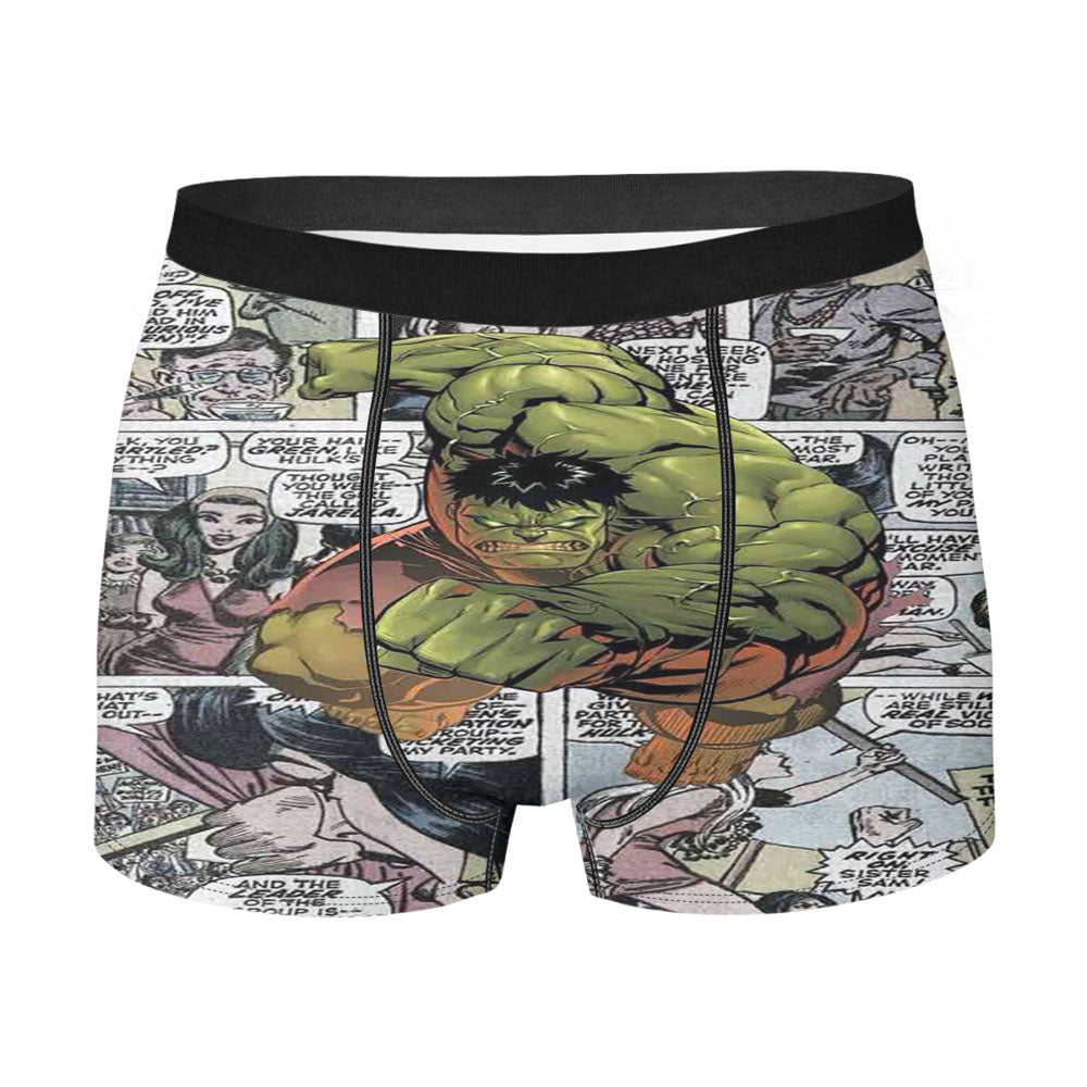 Hulk Comic Men'S Boxer Briefs