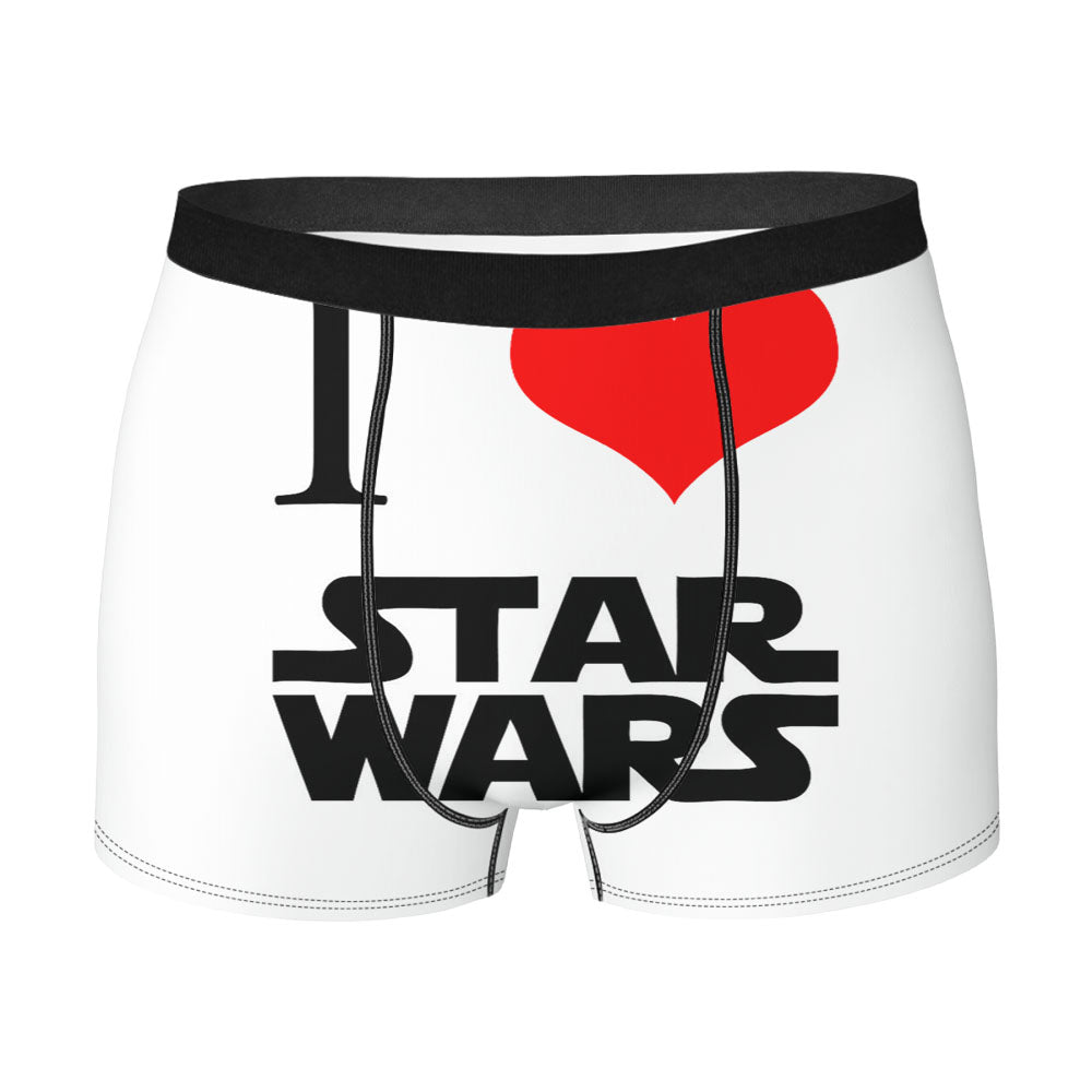 I Love Star Wars Men'S Boxer Briefs
