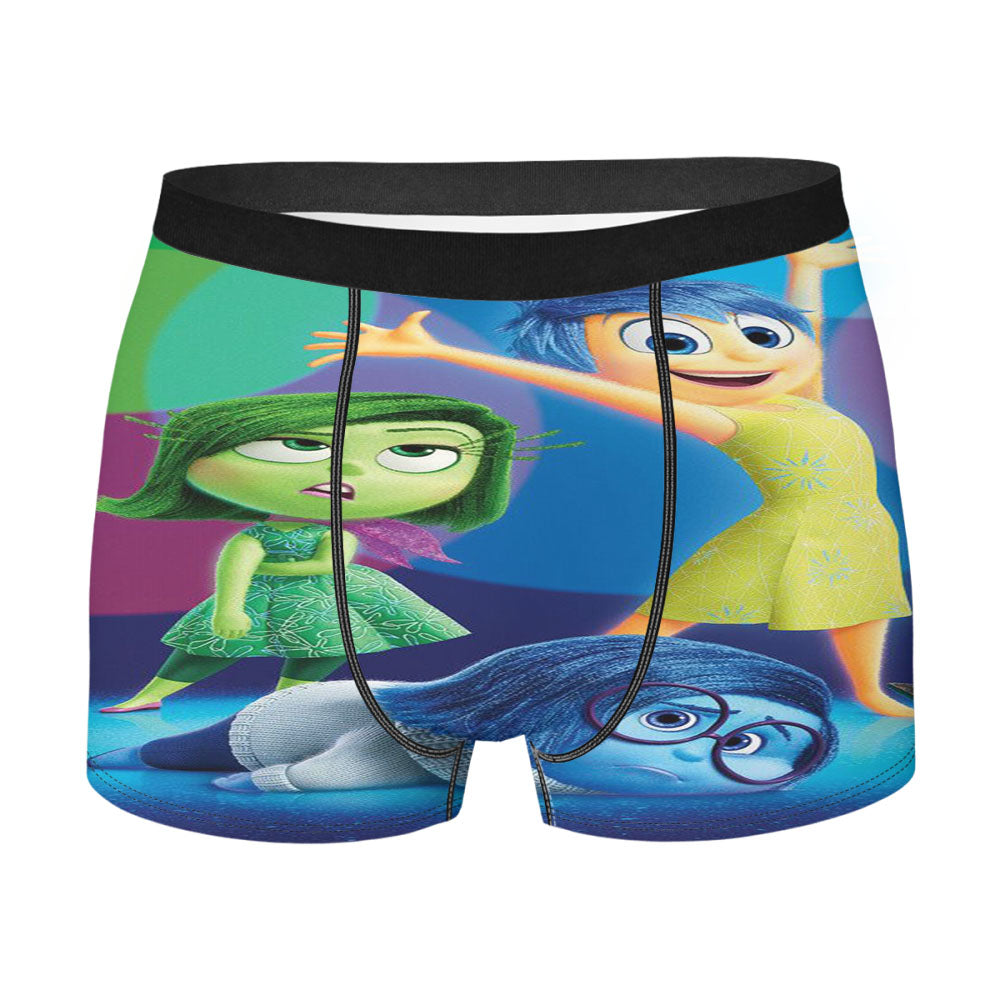 Inside Out Disney Cover Men'S Boxer Briefs