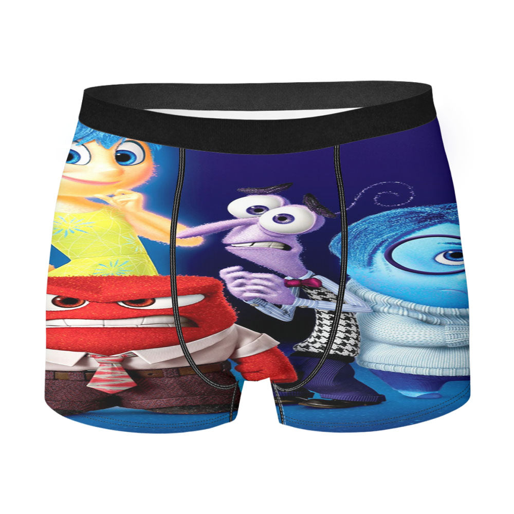 Inside Out Disney Movie Men'S Boxer Briefs