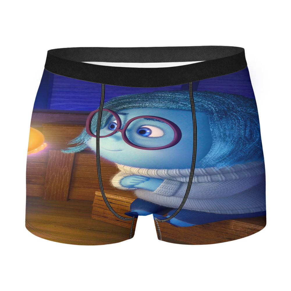 Inside Out Disney Sadnes Men'S Boxer Briefs