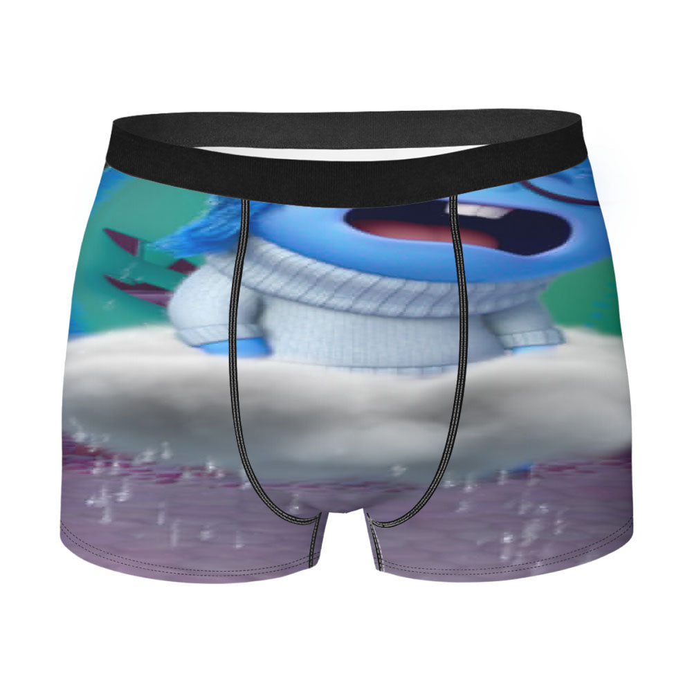 Inside Out Disney Sadness Sad Men'S Boxer Briefs
