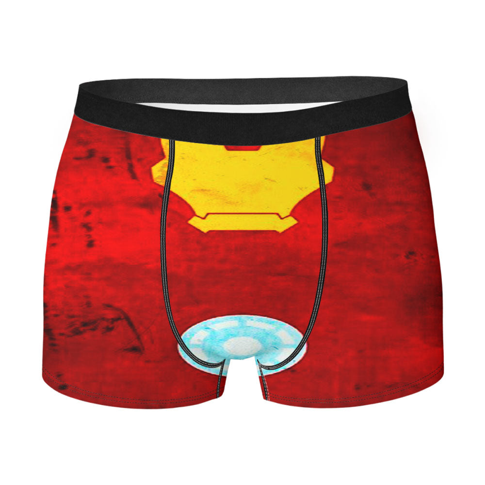 Iron Man Marvel Wall Art Men'S Boxer Briefs