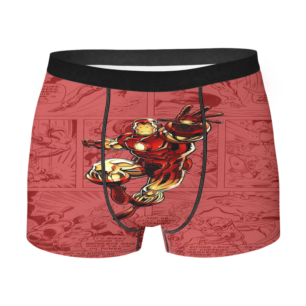 Ironman Comic Men'S Boxer Briefs