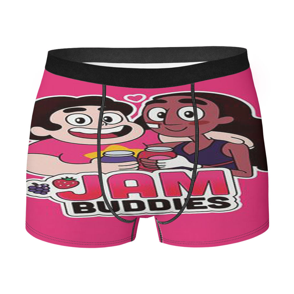 Jam Buddies Steven Universe Steven & Connie Men'S Boxer Briefs
