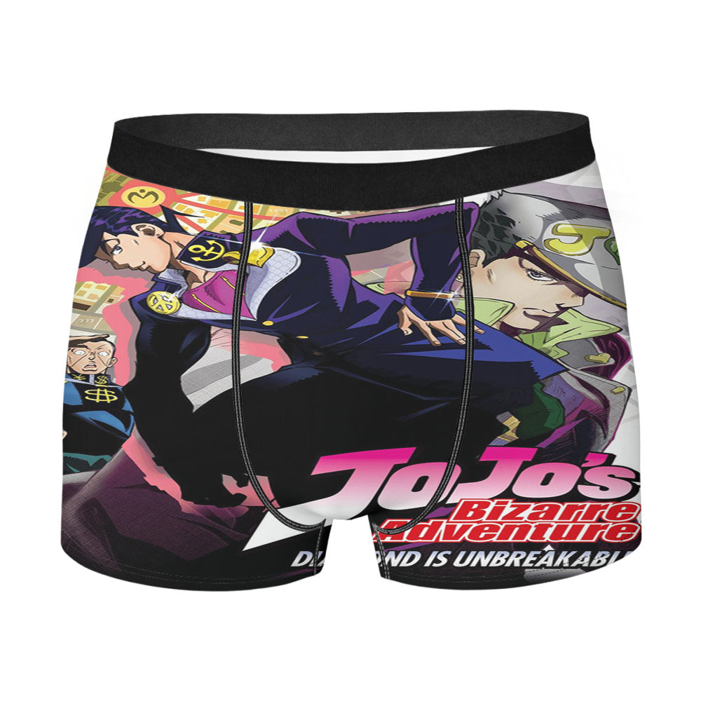 Jojo Bizzare Adventure Diamond Is Unbreaker Men'S Boxer Briefs