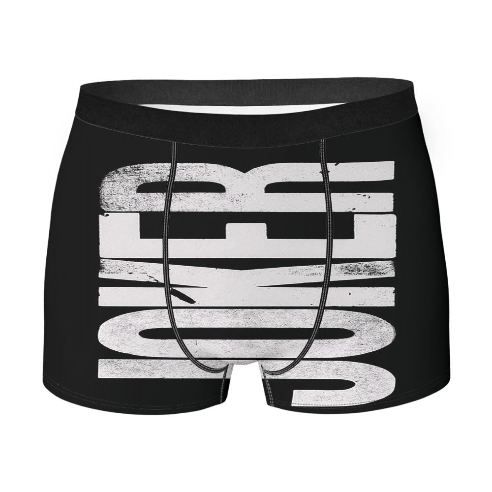 Joker Canvas Font Men'S Boxer Briefs