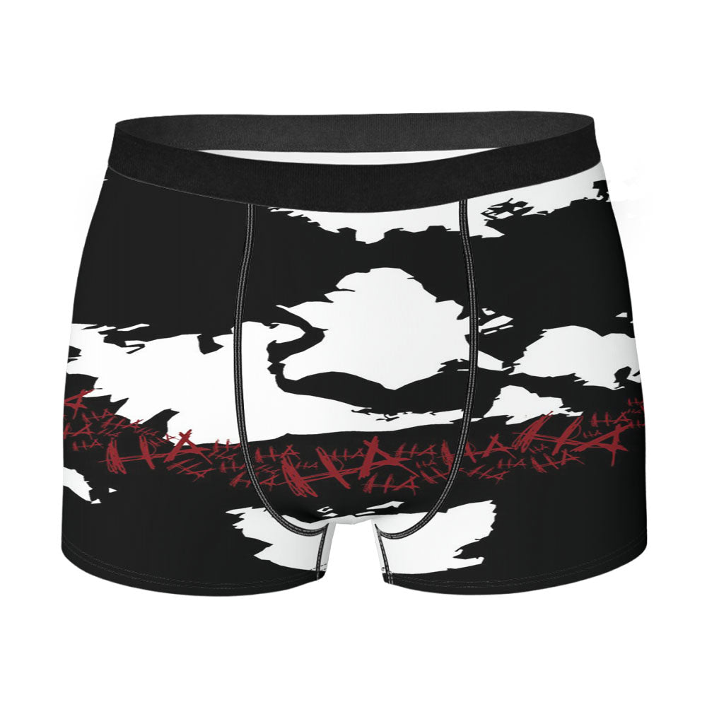 Joker Face Silhouette Men'S Boxer Briefs