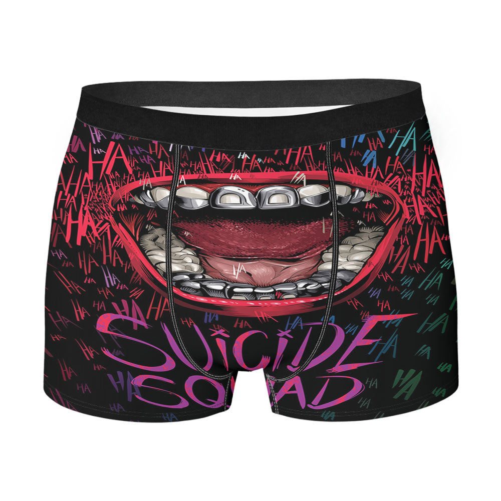 Joker Suicide Squad Poster Men'S Boxer Briefs