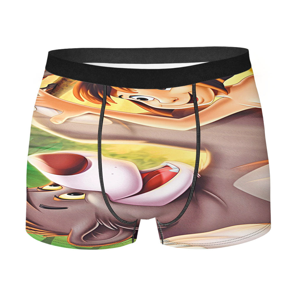 Jungle Disney Bear Men'S Boxer Briefs