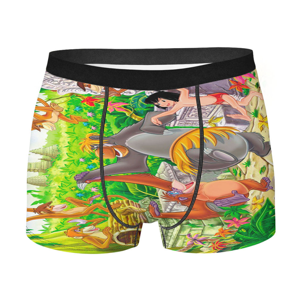 Jungle Disney Cover Movies Men'S Boxer Briefs