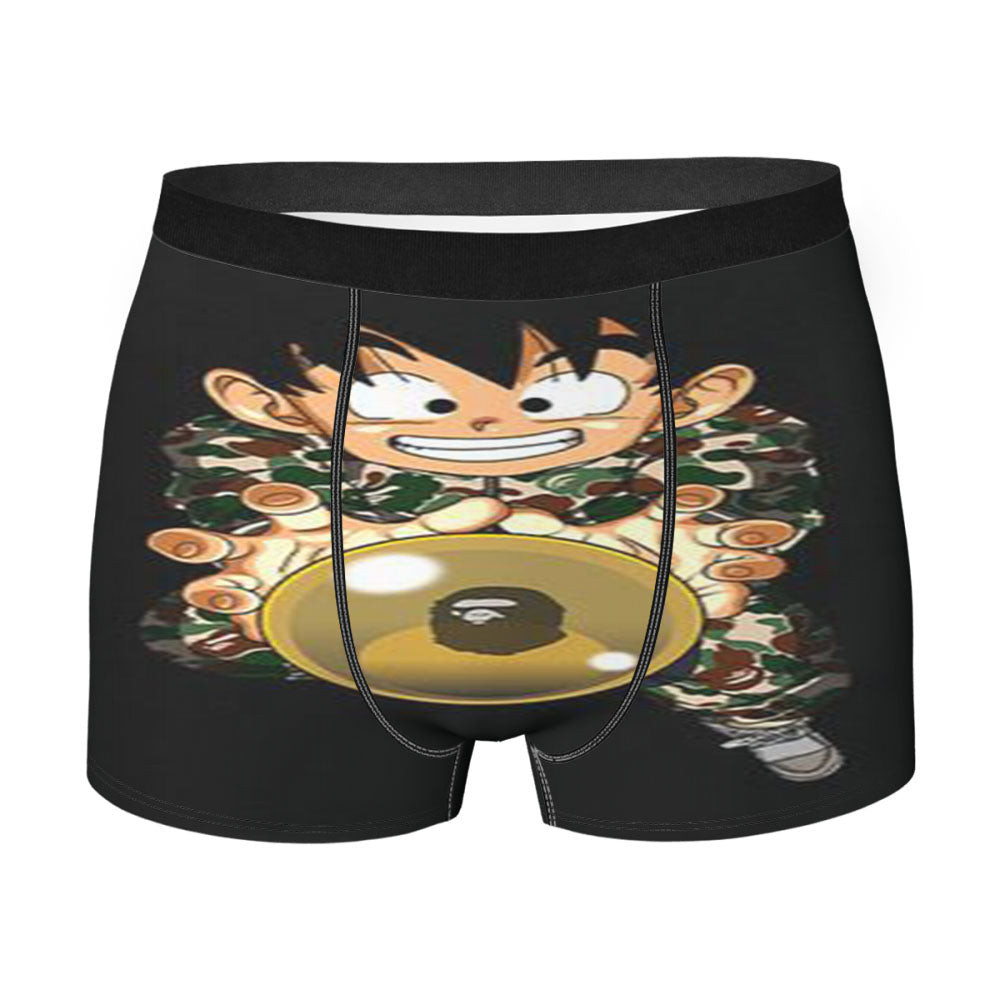Kid Goku Dragon Ball X Bape Men'S Boxer Briefs