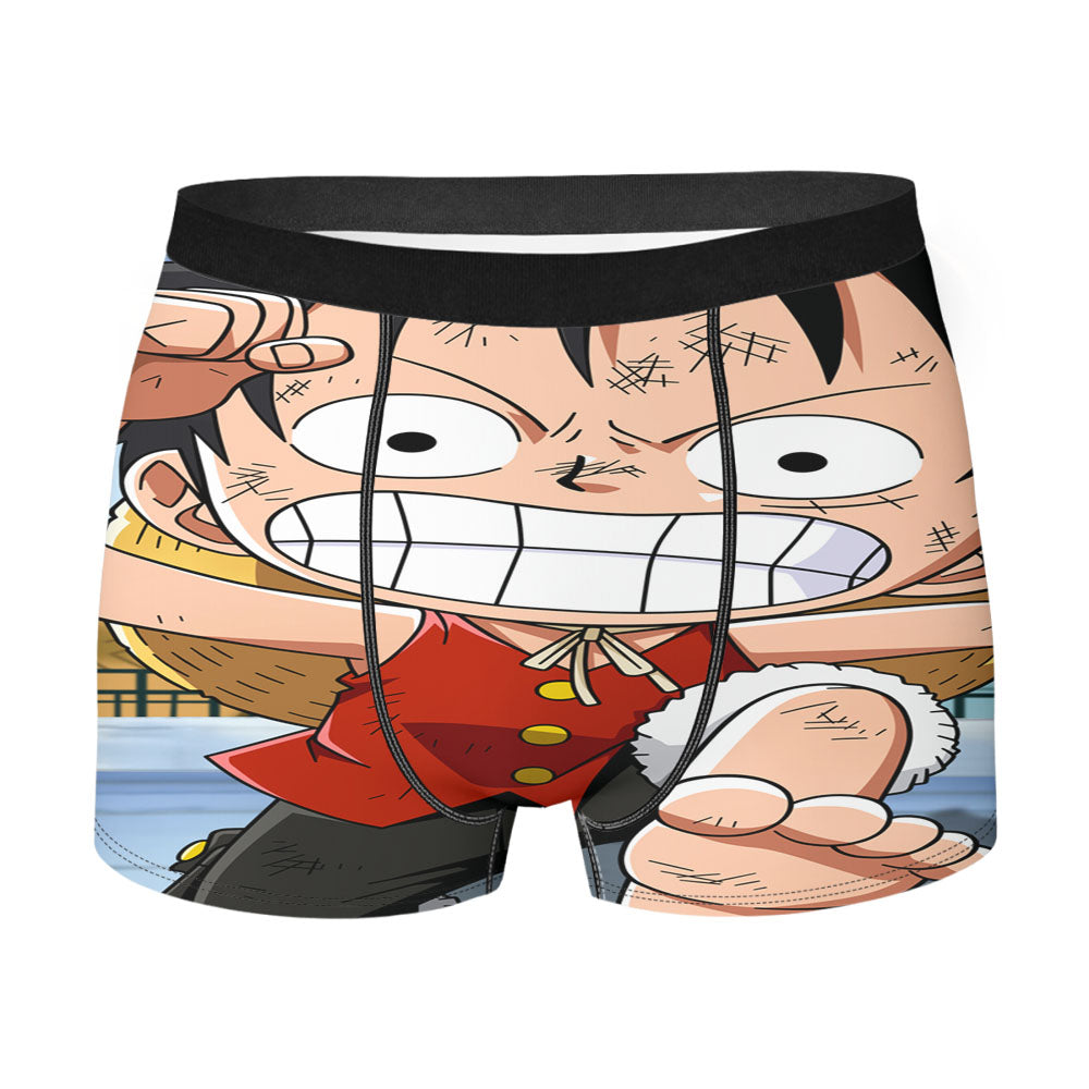 Kid Luffy Men'S Boxer Briefs