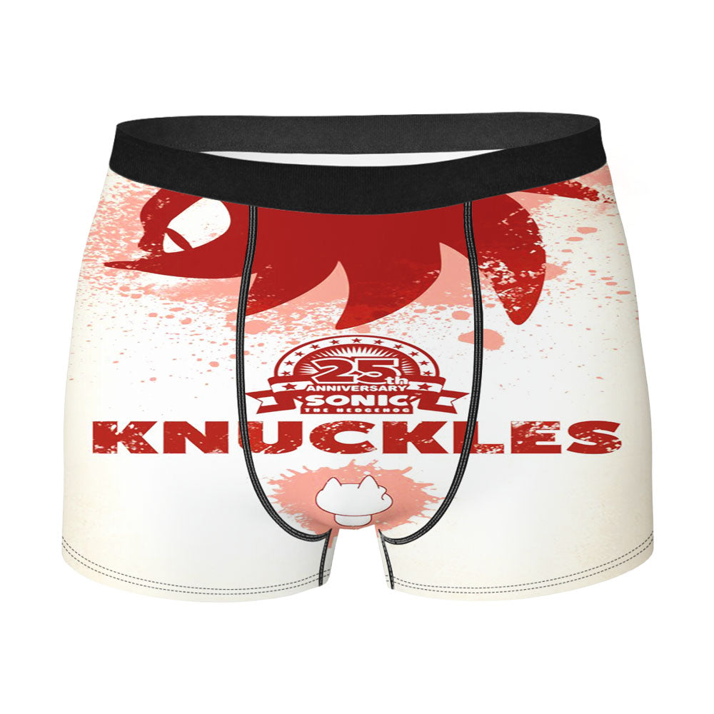 Knuckles Red Sonic Men'S Boxer Briefs